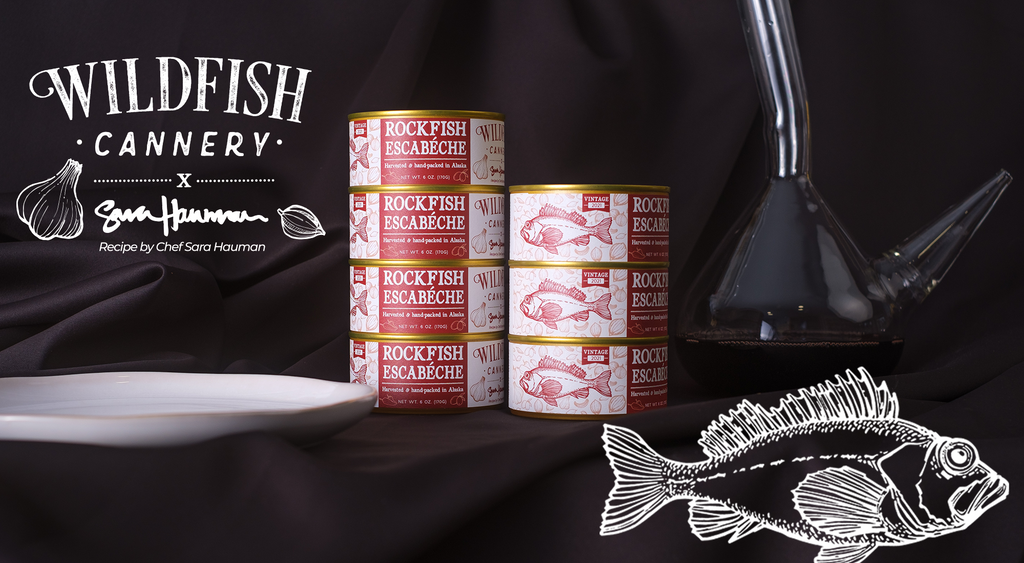 WHEN TWO CHEFS ENTER THE WILDFISH TEST KITCHEN, ONE DELICIOUS TIN EMERGES!