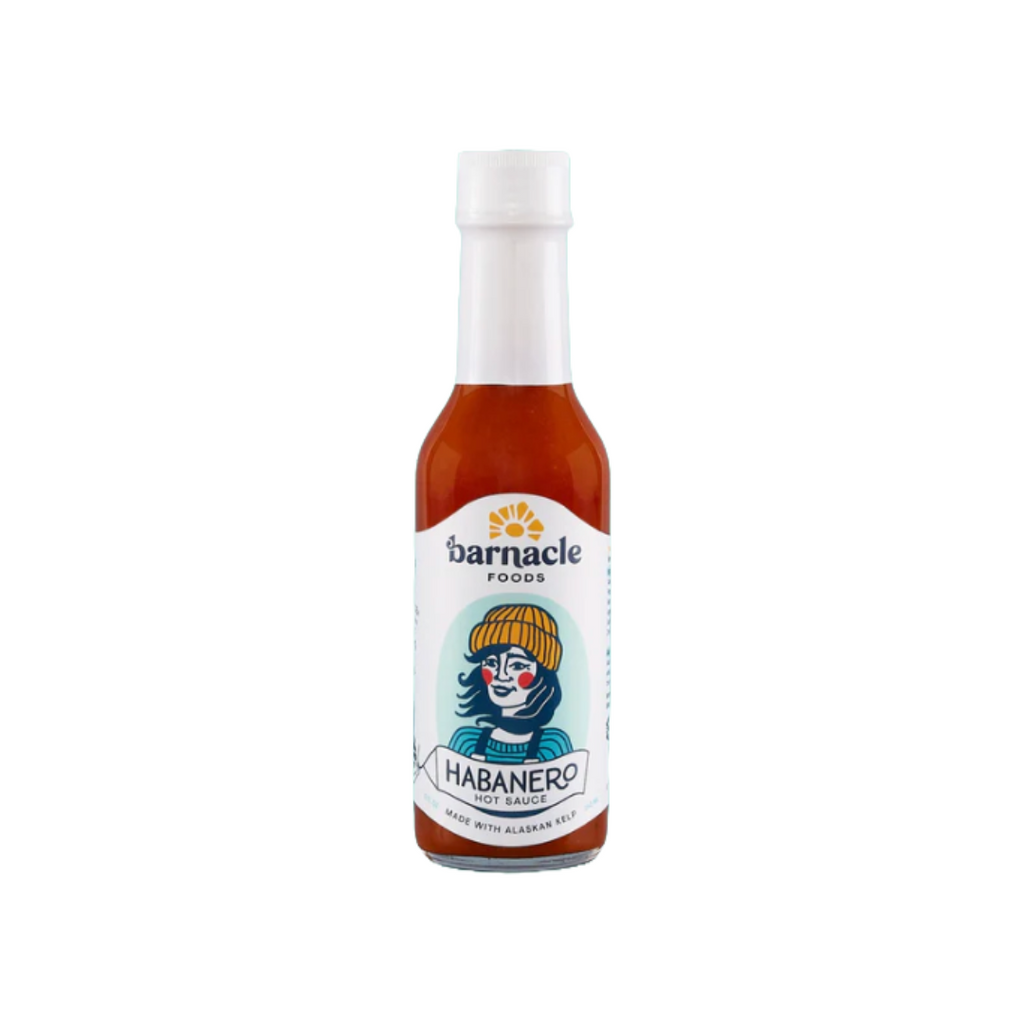 bottle of Barnacle Foods Habanero Hot Sauce