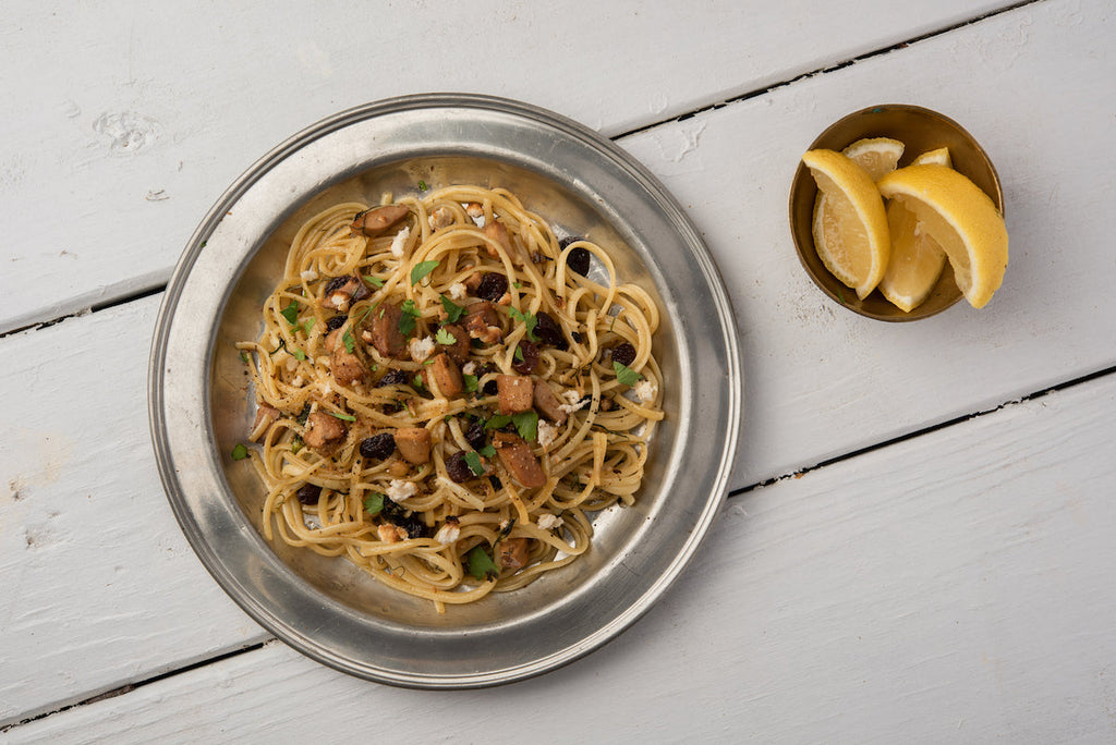 Linguine with Smoked Geoduck and Fennel