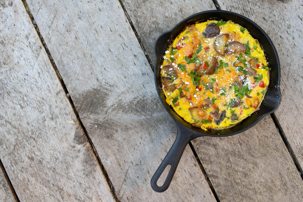Smoked King Salmon Frittata
