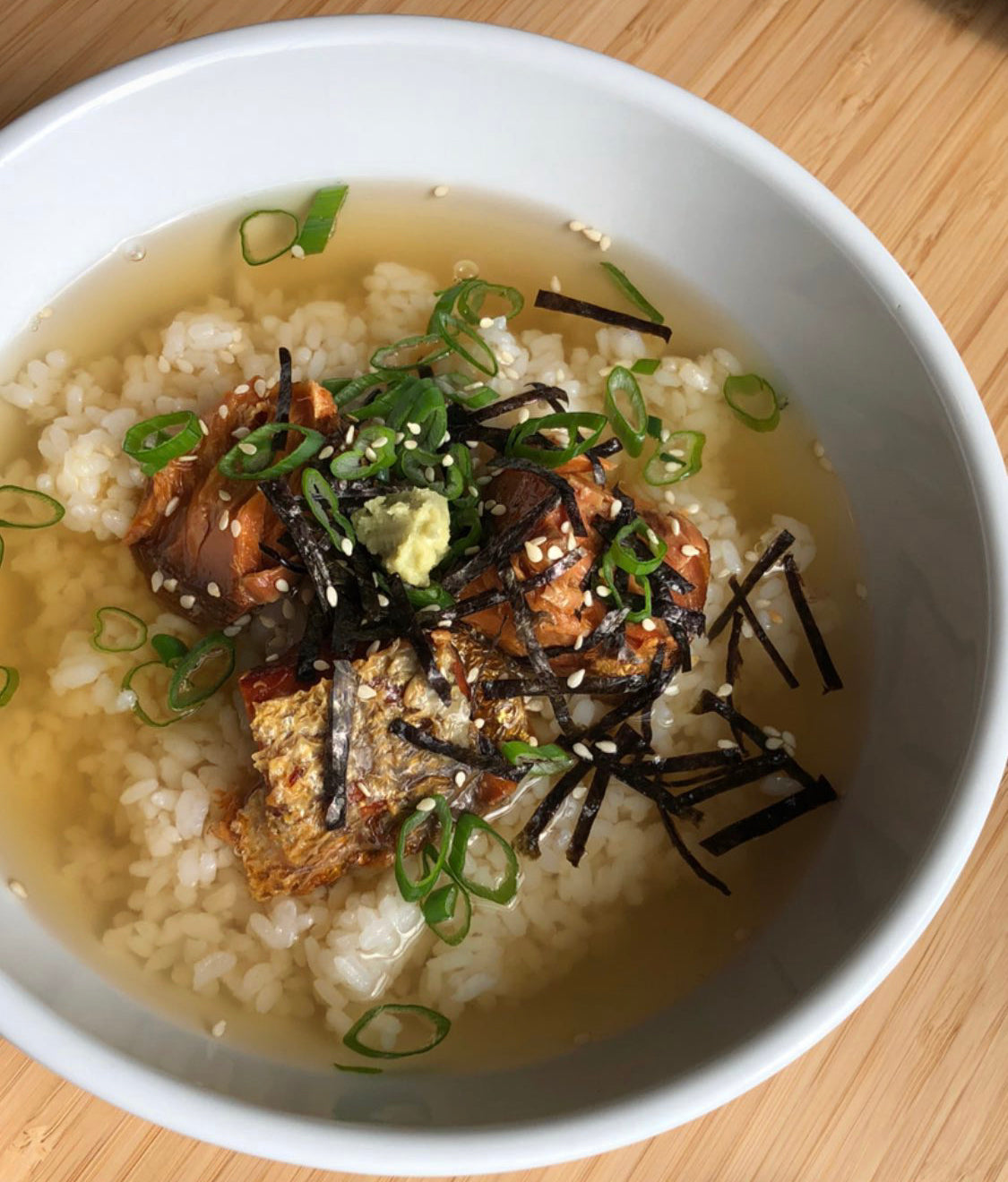 Smoked Salmon Ochazuke