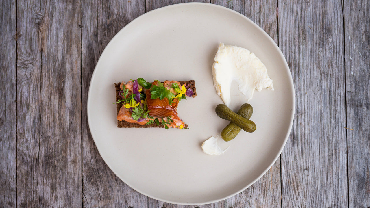 King Salmon Smørrebrød