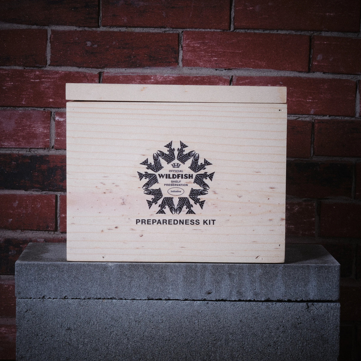 The Official Wildfish Cannery Shelf Preservation Initiative Preparedness Crate