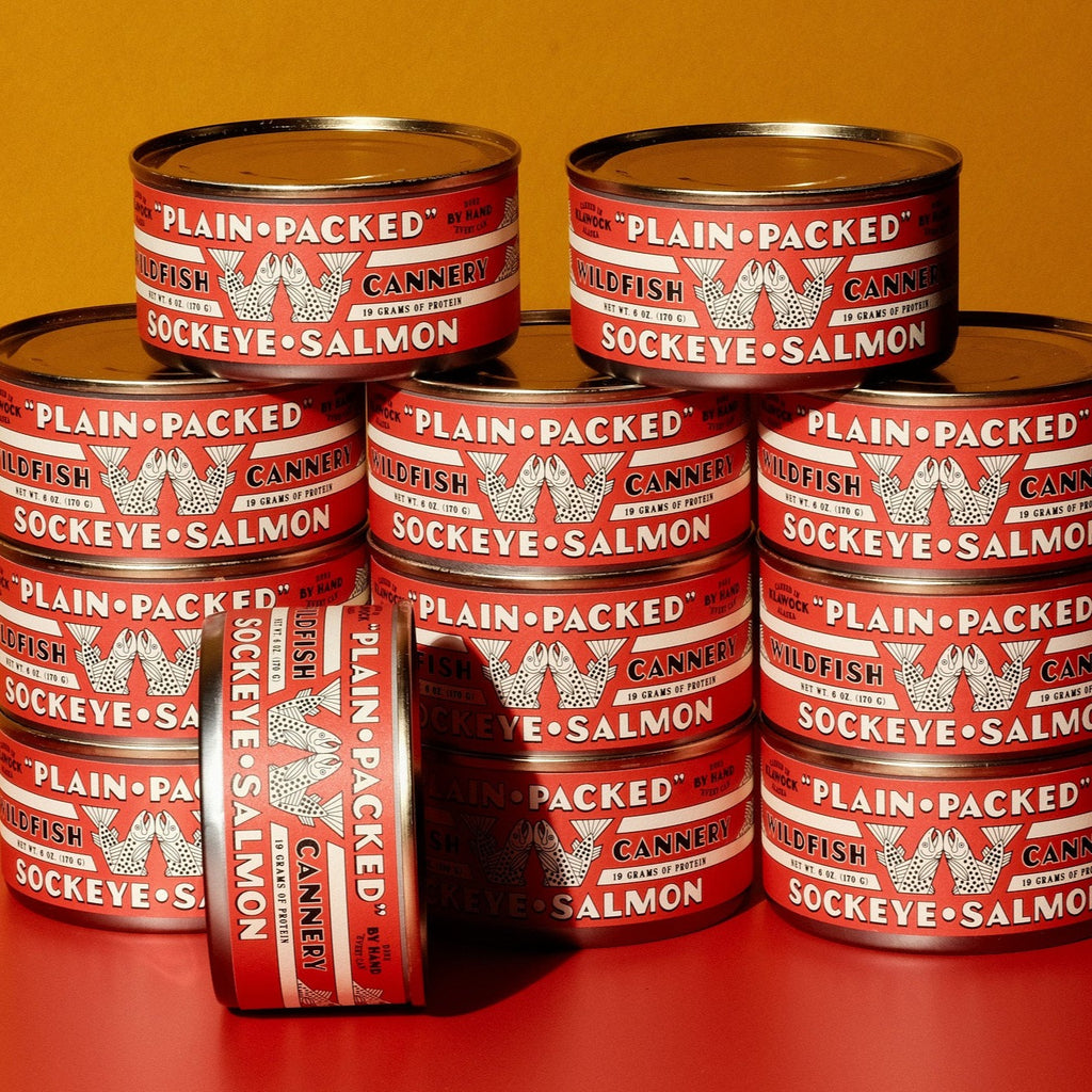 Plain Packed Sockeye 12 Cans