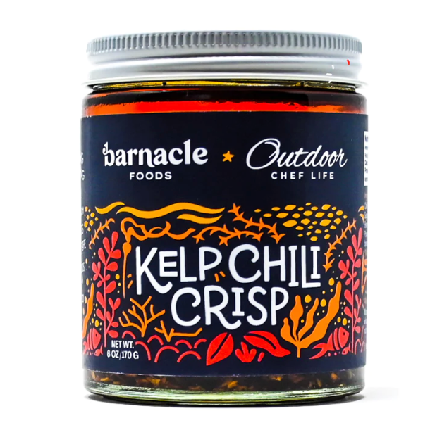jar of Barnacle foods Kelp Chili Crisp 